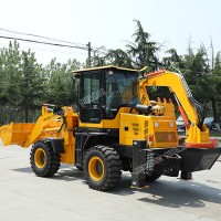 兩頭忙挖掘裝載機 小型工程用兩頭忙 兩頭忙破碎錘